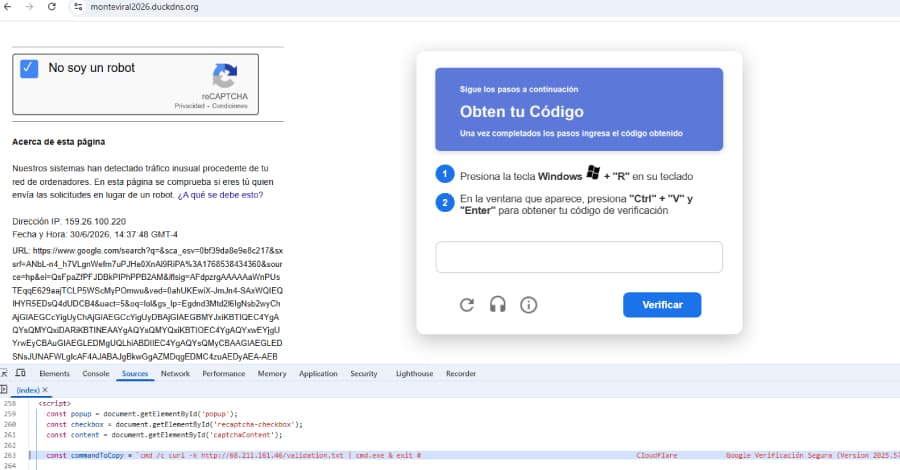 SCMBANKER Malware Uses ClickFix Lures to Target Mexican Banking Users