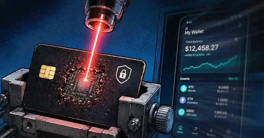 Laser Attack Resets Tangem Wallet Passwords on Cards That Can't Be Patched