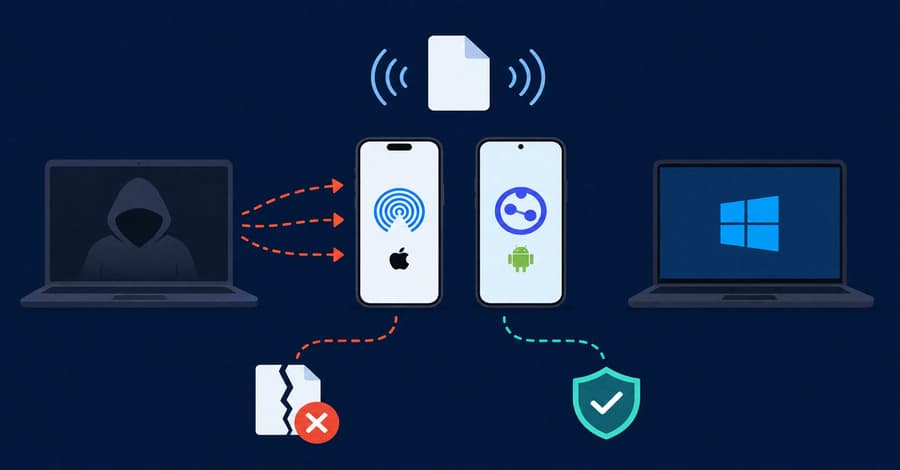 AirDrop and Quick Share Flaws Let Nearby Attackers Trigger Crashes and Bypass Checks