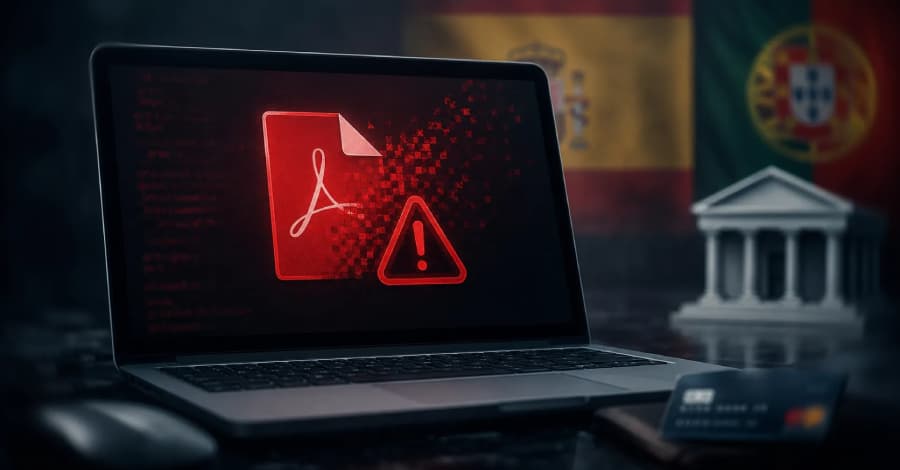 Ousaban Banking Trojan Targets Iberian Bank Users with Fake PDF Lures