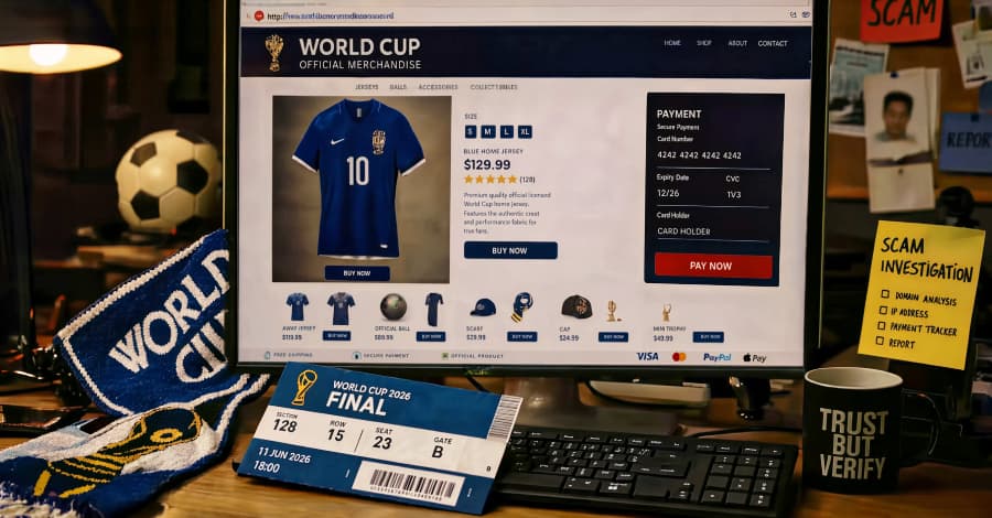 FIFA World Cup 2026 Scams Are Already Live: Fake Sites, Banking Malware, and Stolen Logins