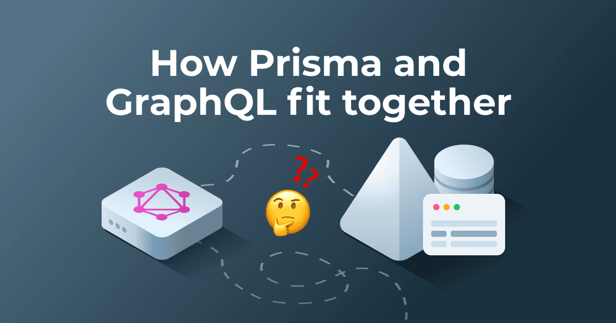 How Prisma and GraphQL fit together | Prisma