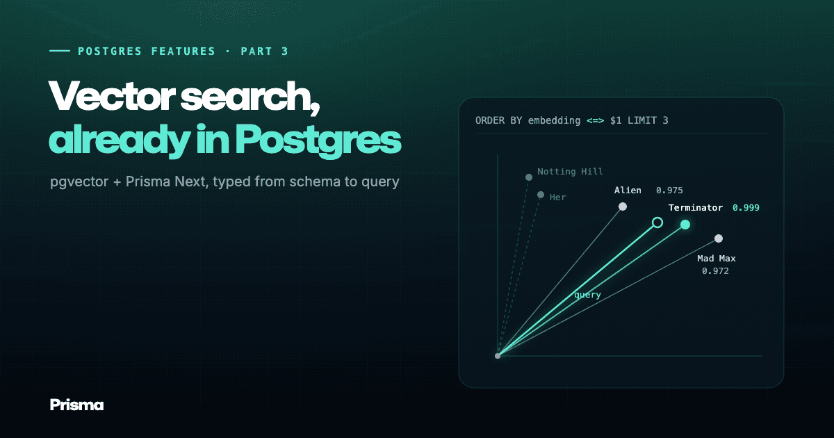 You Don't Need a Vector Database, Postgres Already Has pgvector